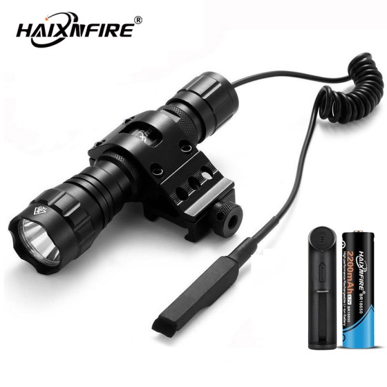 Haixnfire 501B flashlight  XML T6 L2 flashlight lighting remote switch 18650